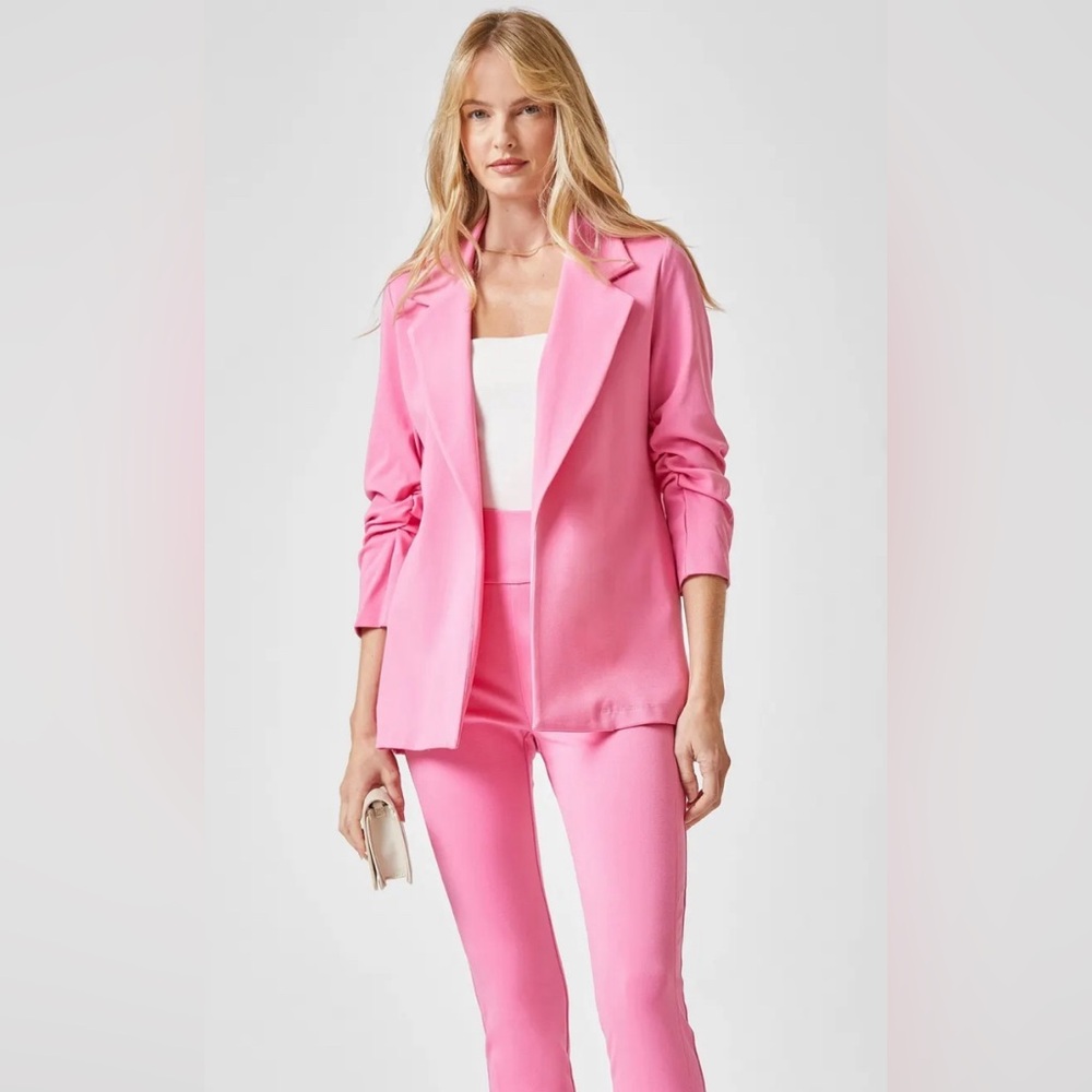 Dear Scarlett Dark Pink Magic pant suit